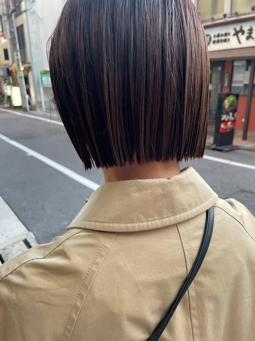 ショート カット ヘアカラー トリートメント ayane⭐️ボブ・ ショート・パーマのヘアスタイル