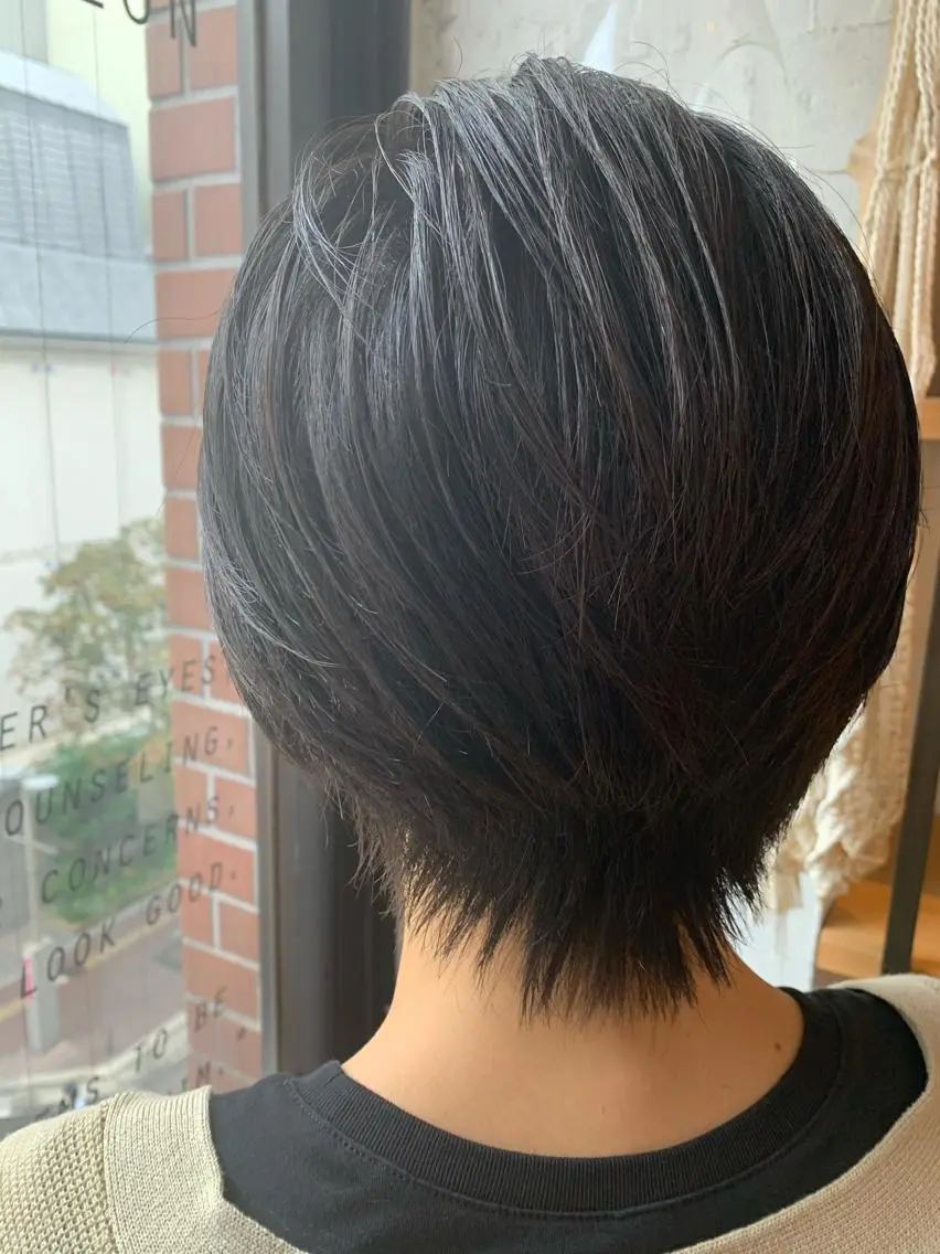 ショート ハンサムショート ショートヘア カット 💛丁寧さNo.🥇 🧸片山智裕💛のヘアスタイル