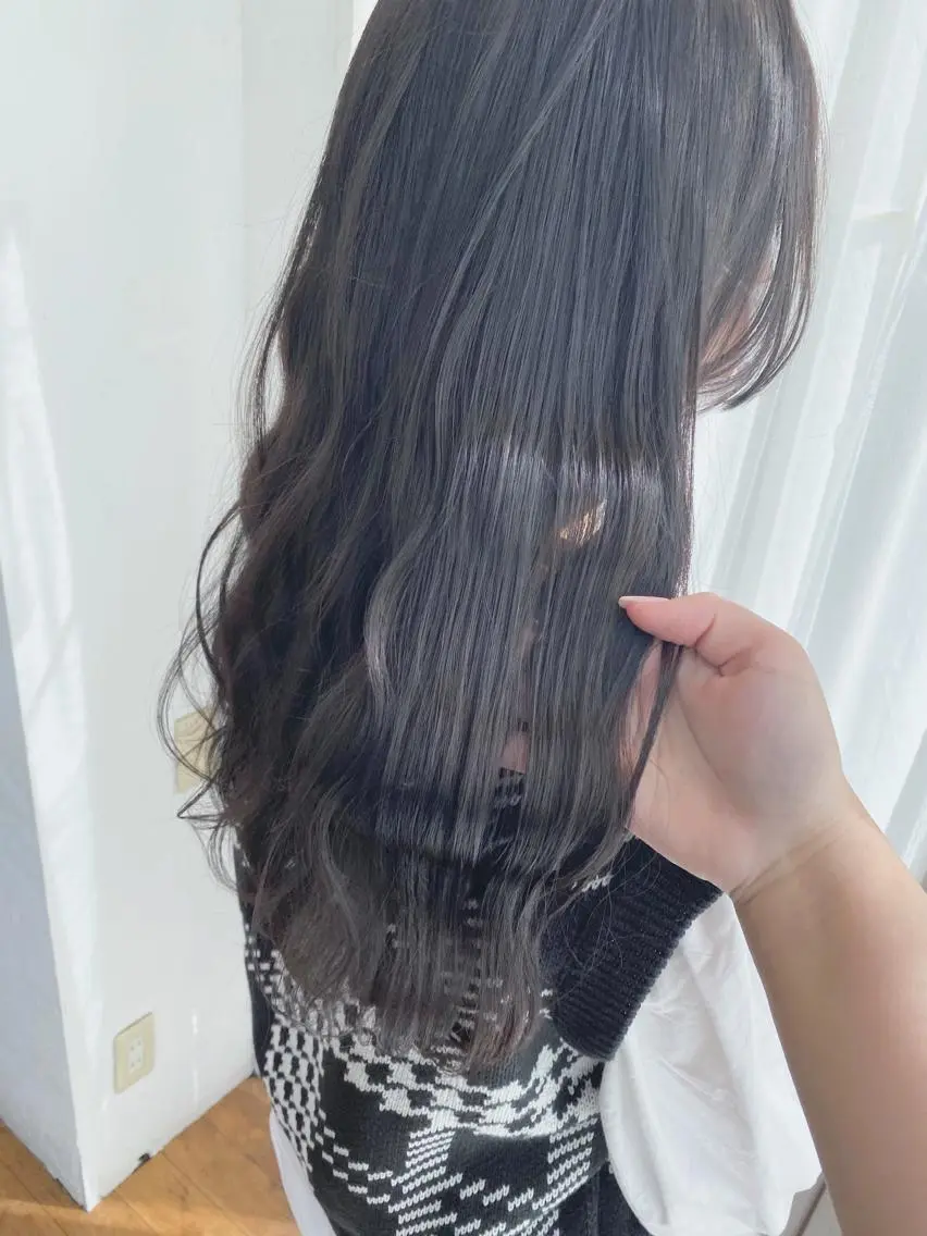 セミロング nailist mana𖤐´-のネイルデザイン