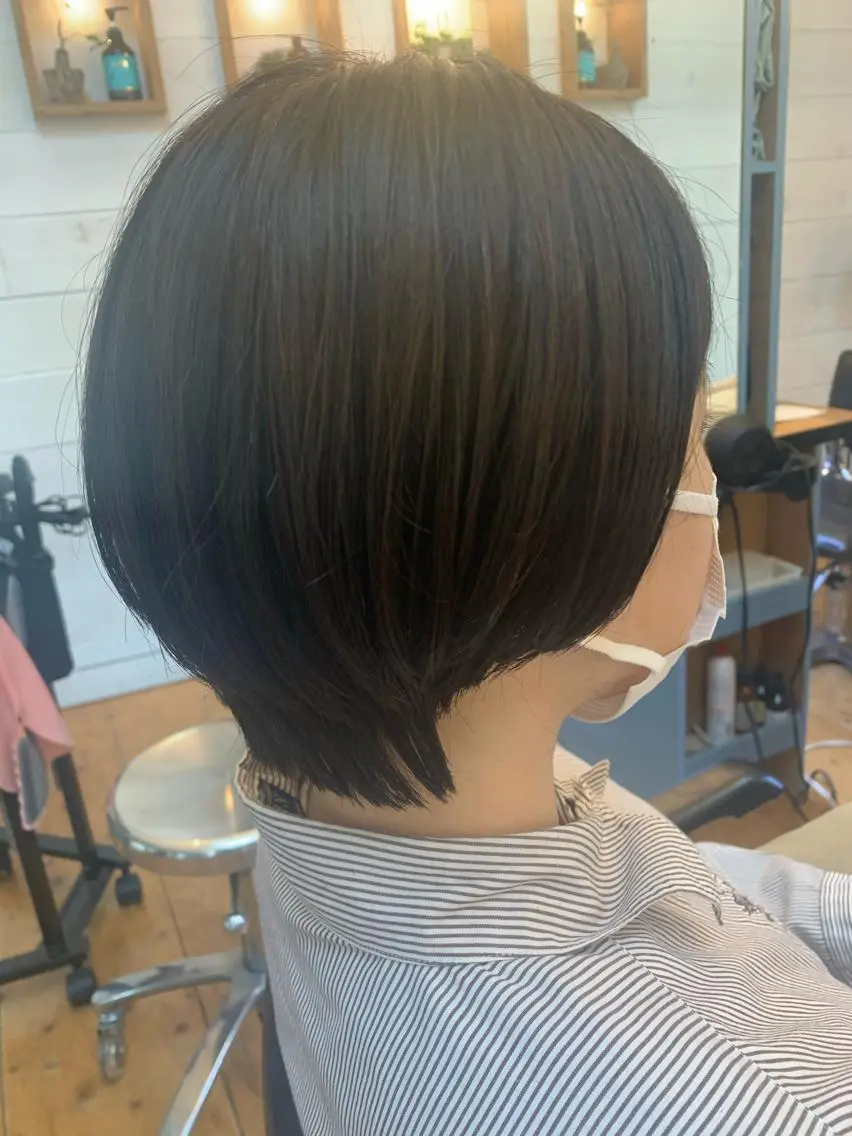 ショート カット Lagom なかだのヘアスタイル
