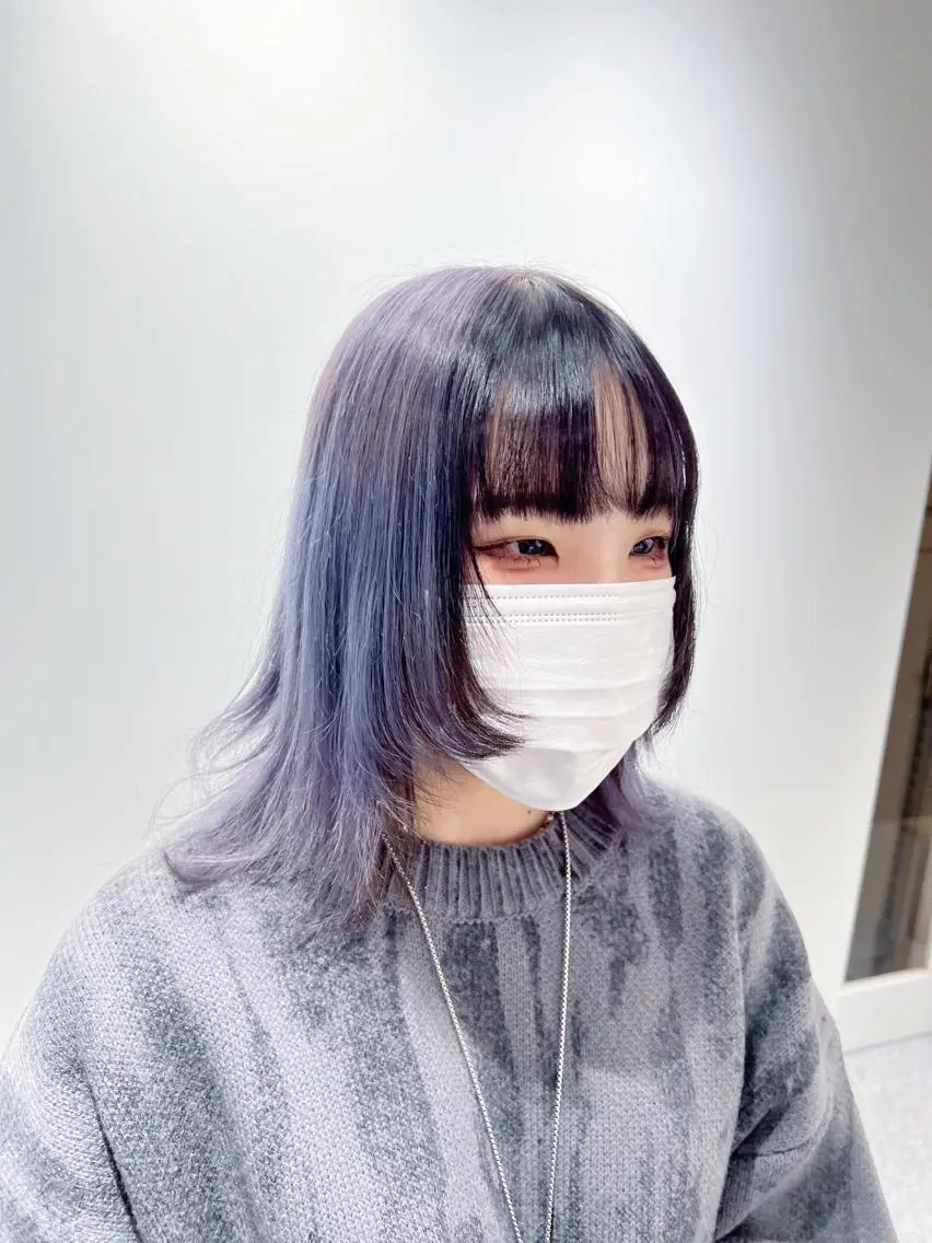 ミディアム 🐺立川のウルフ屋 さん🐺おかみ🐺のヘアスタイル