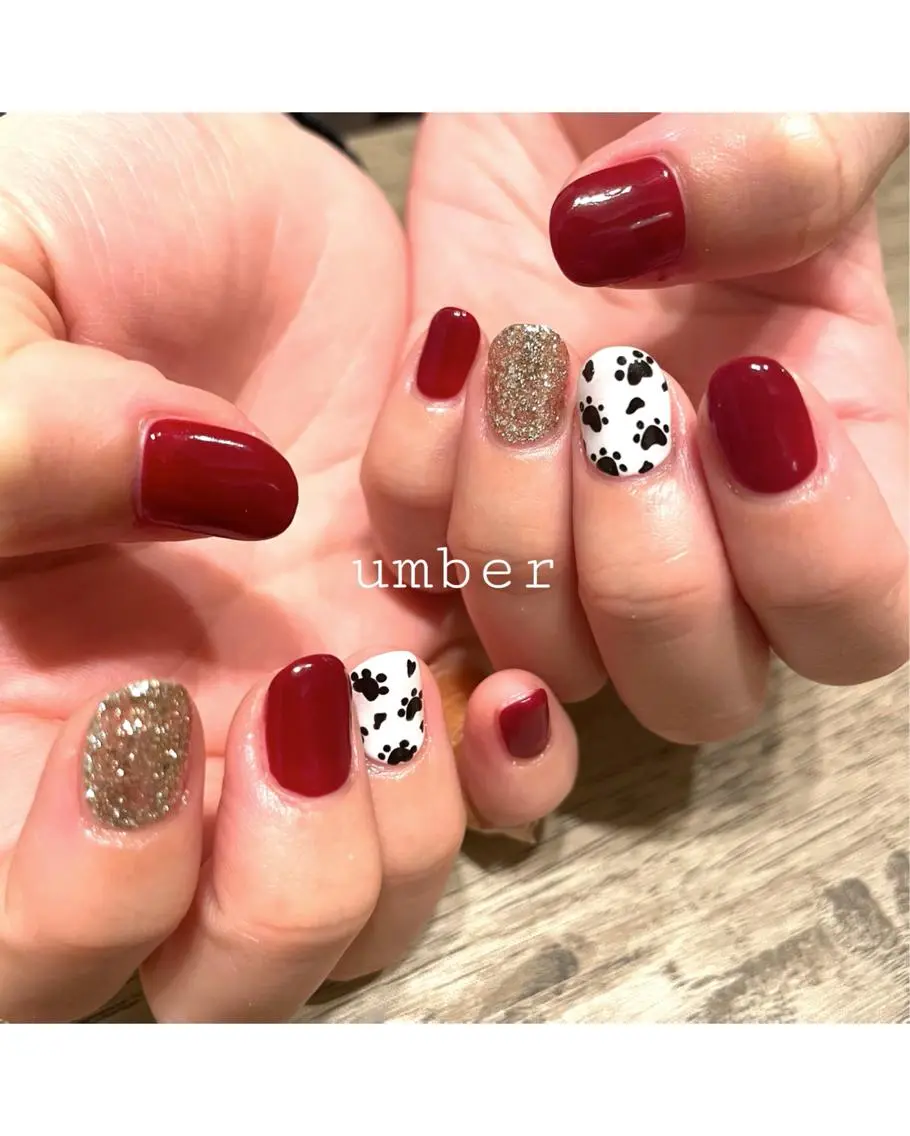 ネイル クリアネイル フットネイル フレンチネイル マグネットネイル メンズネイル ハンドネイル umber 三茶1分のネイルデザイン