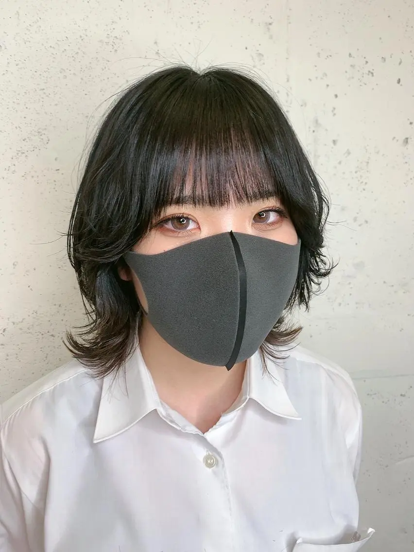 ショート 透明感ハイトーン🦄 キラ🌈のヘアスタイル