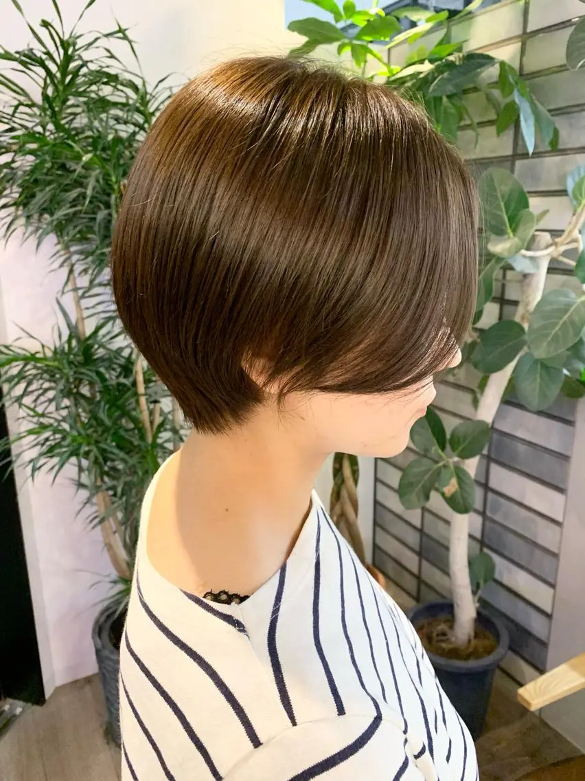 ショート カラー ハンサムショート ショートヘア カット ヘアカラー トリートメント レイヤー/大人メンズ パーマ🌀 平島拓也のヘアスタイル