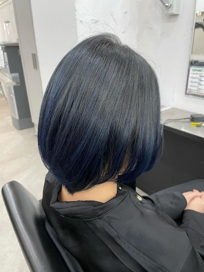 ミディアム カット ヘアカラー トリートメント someya 🥀のヘアスタイル
