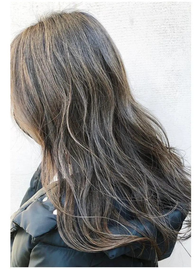 ロング カラー 髪質改善/顔まわり 石原のヘアスタイル