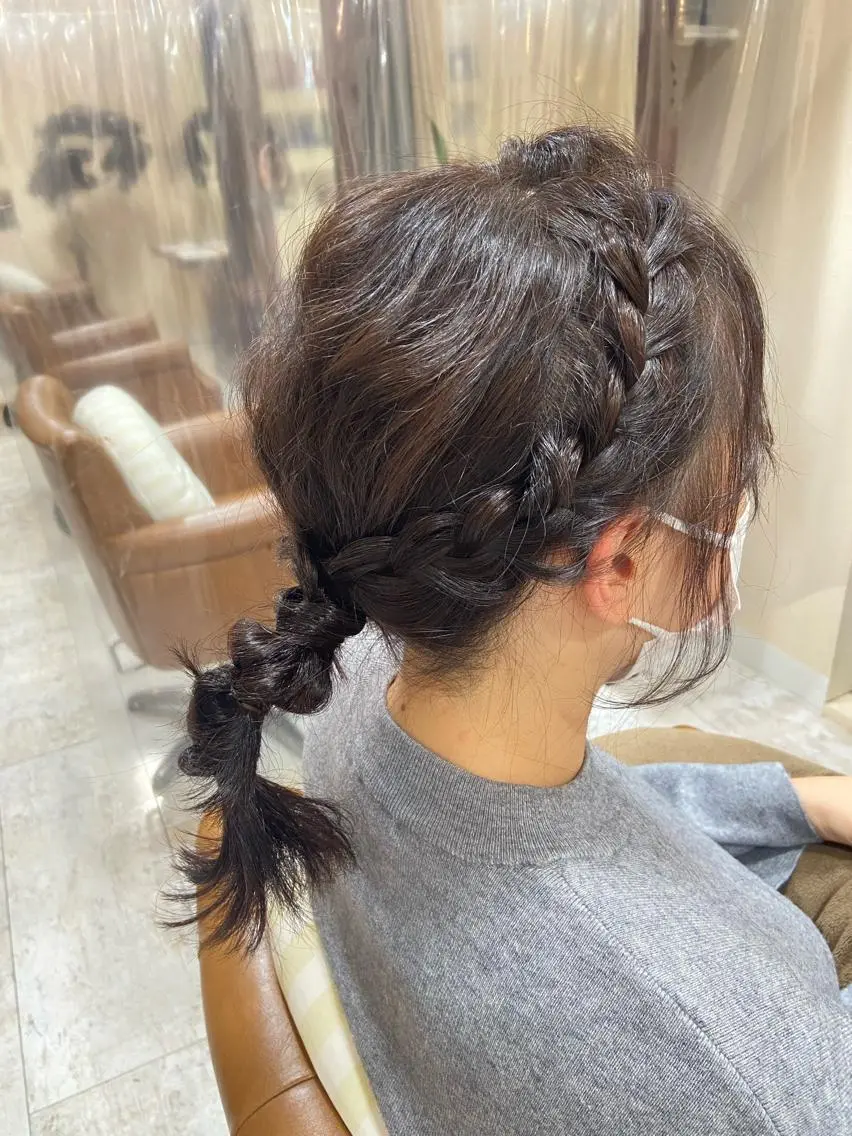 セミロング 🌷栄駅/髪質改善 ヘアセット/モネ🌷のヘアスタイル