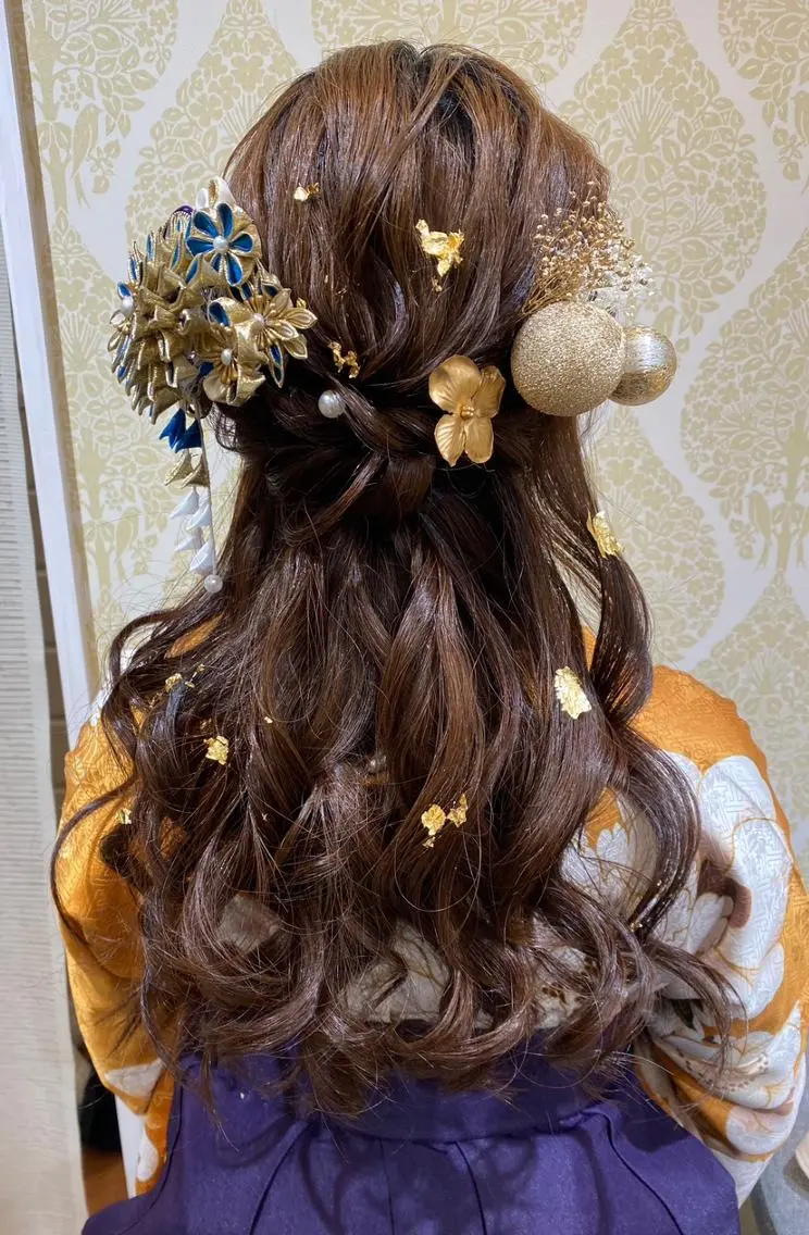 ヘアアレンジ ヘアセット天神駅直結 jrメンバーJUNのヘアスタイル