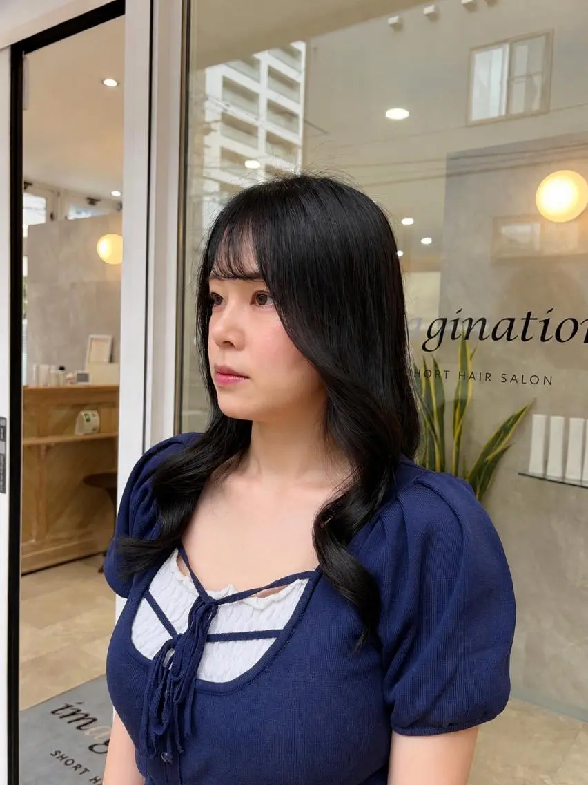 カラー ブリーチ 透明感カラー ラベンダーカラー ヘアカラー トリートメント 韓国ヘアケアブリーチ 莉奈のヘアスタイル