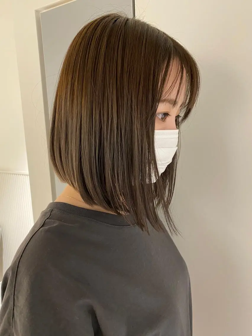 ミディアム カラー LOVESTOIKE 堂本のヘアスタイル