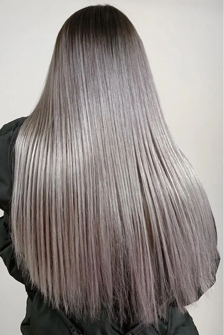 ロング カラー カット ヘアカラー lafithhair ruu.南本庄のヘアスタイル
