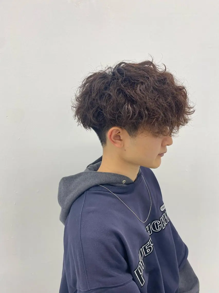 メンズ 柏メンズパーマ特化 蛯谷 晃裕のヘアスタイル