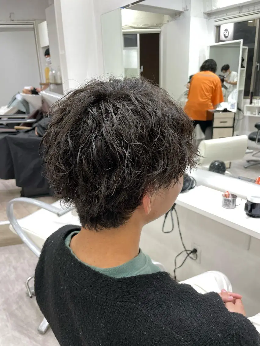 パーマ メンズ 町田No.1パーマ 特化✂︎小杉澪生のヘアスタイル