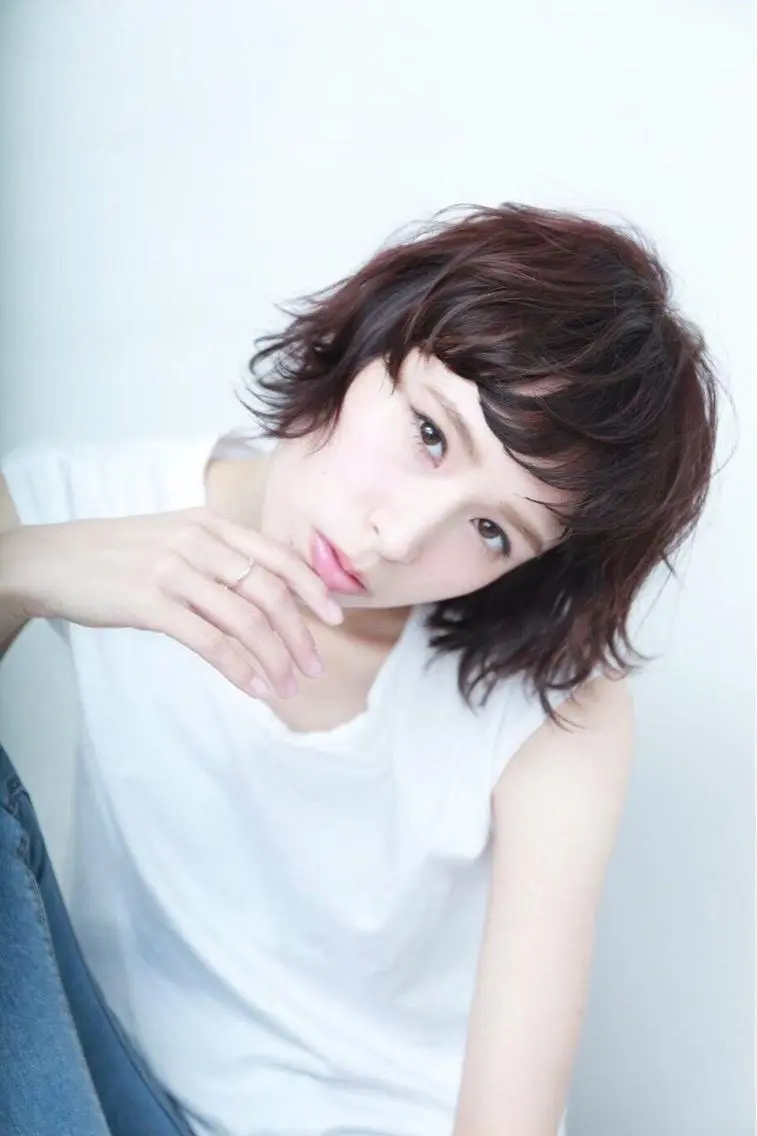 ショート カラー ショートヘア カット ヘアカラー トリートメント センスをお届けします 大谷将生infpのヘアスタイル