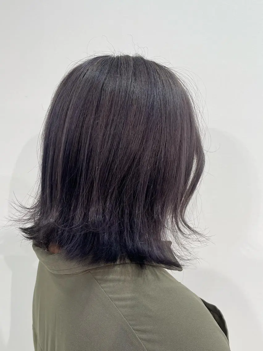 ミディアム カラー ヘアアレンジ LiTA長嶺 小佐井悠未のヘアスタイル