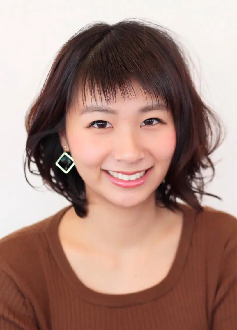 ミディアム カラー パーマ ミディアムパーマ カット パーマ トリートメント 小西 裕大のヘアスタイル