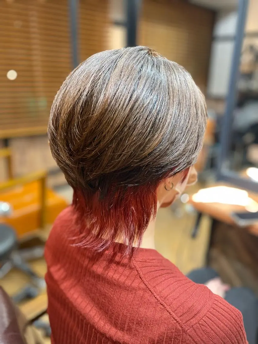 ショート カラー muk hair篠村 髪質改善/完全個室のヘアスタイル