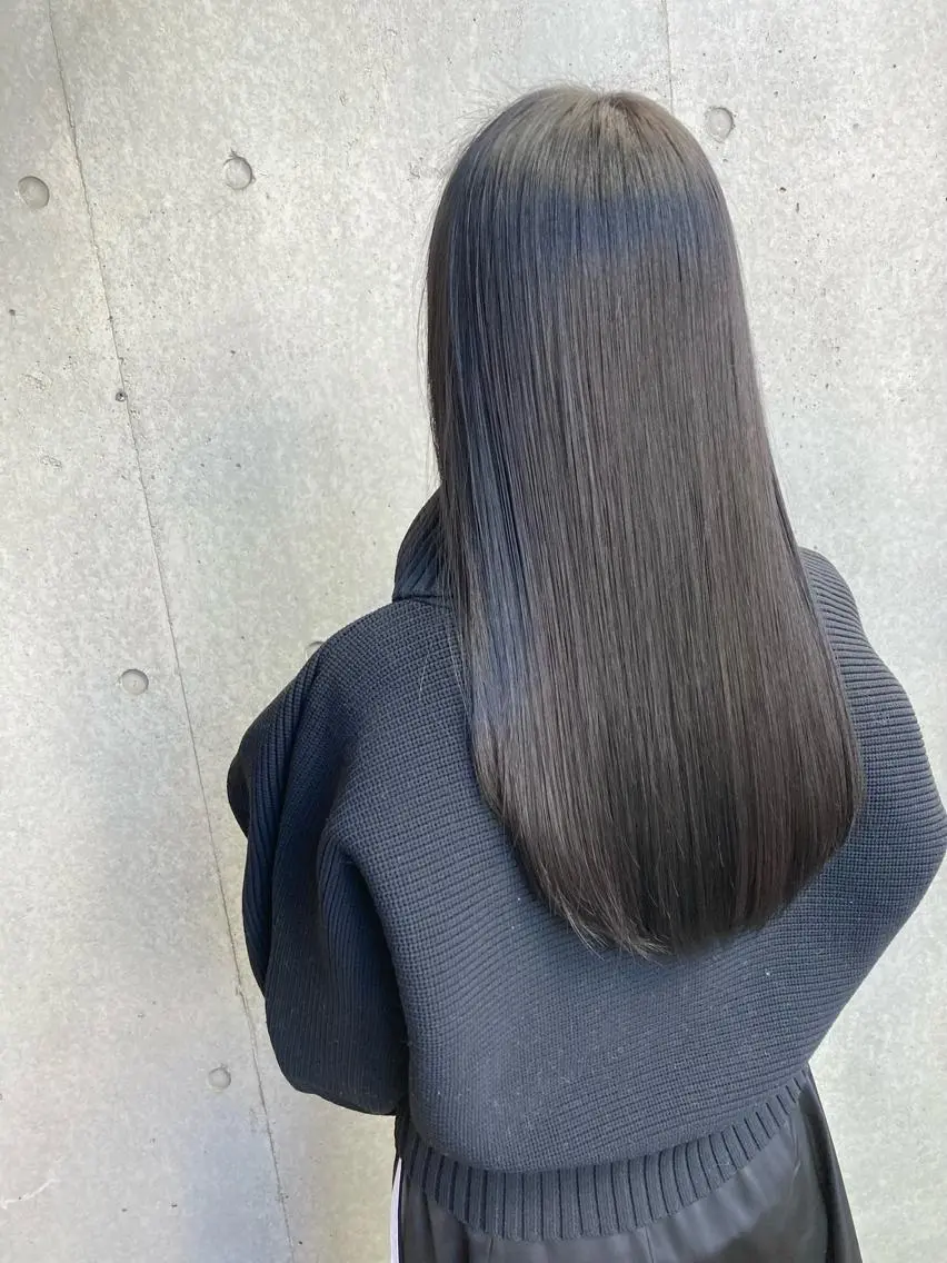 セミロング カラー ボブ& 髪質改善FUMIYAのヘアスタイル