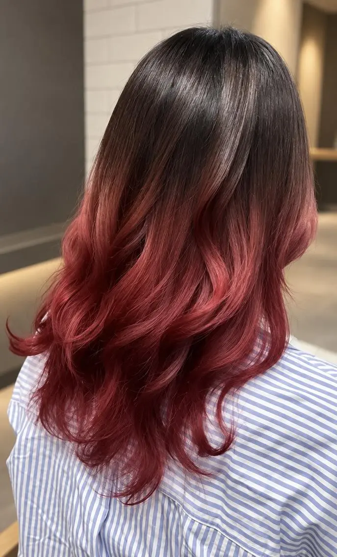 セミロング ヘアカラー ブリーチ、ハイトーン レイヤー【Sana】のヘアスタイル