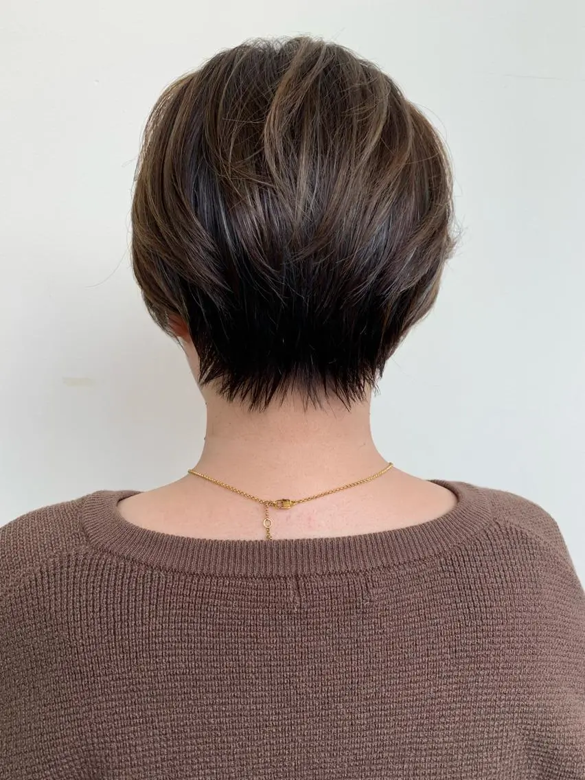 ショート カラー ショートヘア 髪質改善サロン ARCHE野瀬冬馬のヘアスタイル