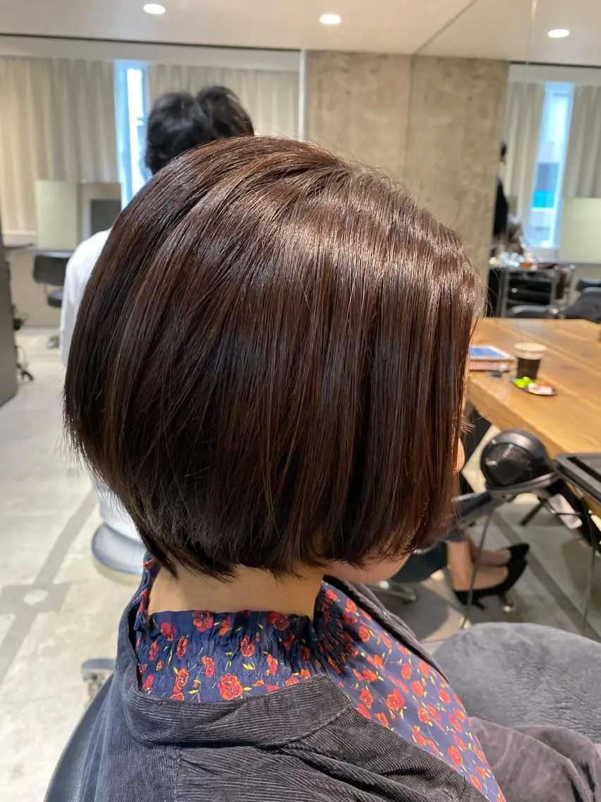 ショート カラー 髪質改善ULTOWA ✨松井 美幸のヘアスタイル