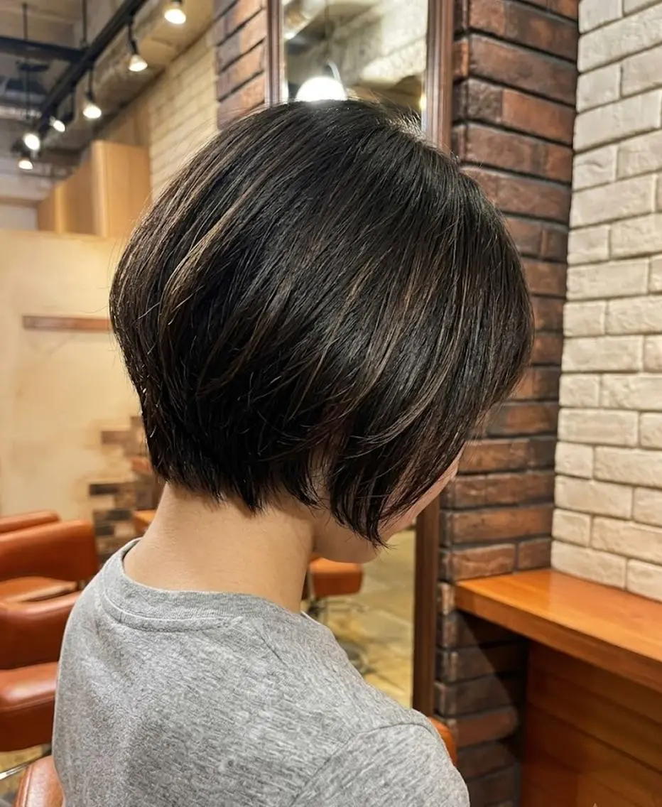ショート カラー ショートボブ ボブ ショートヘア カット トリートメント flencia 丸 和博｜カットのヘアスタイル