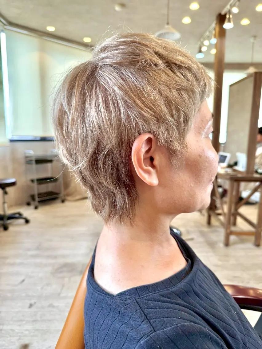 ショート ショートヘア カット ヘアカラー トリートメント 一宮駅3分/水野/ ショート/ボブのヘアスタイル