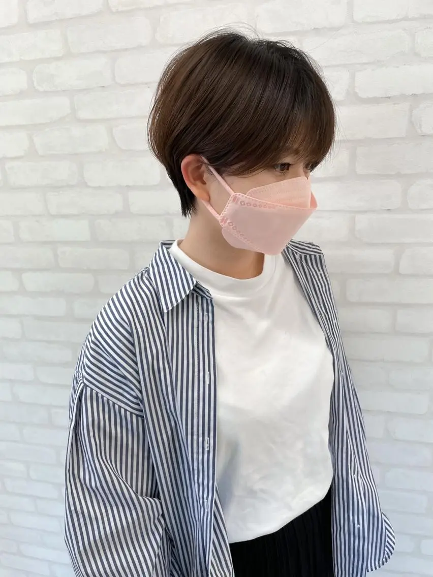 ショート ショートヘア 松尾 祐輝のヘアスタイル