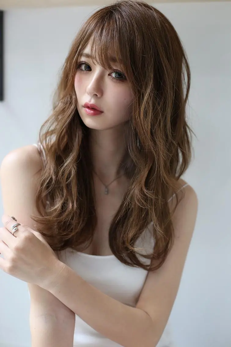 ロング ヘアアレンジ カラー 💎lino _by _ACNE💎 🧸のヘアスタイル