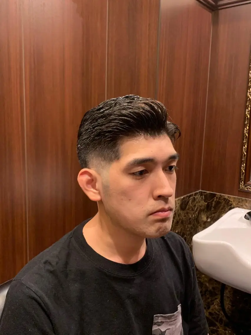 ショート パーマ メンズ ひらお あおとのヘアスタイル