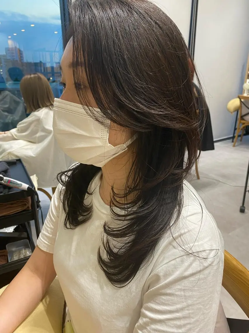 ロング カラー カット ヘアカラー トリートメント 似合う髪型が 分からない方へのヘアスタイル