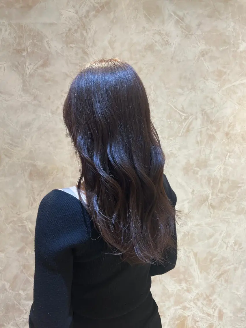 ロング カラー 肩上の長さお任せ☆ マンツーマン＊小泉＊のヘアスタイル