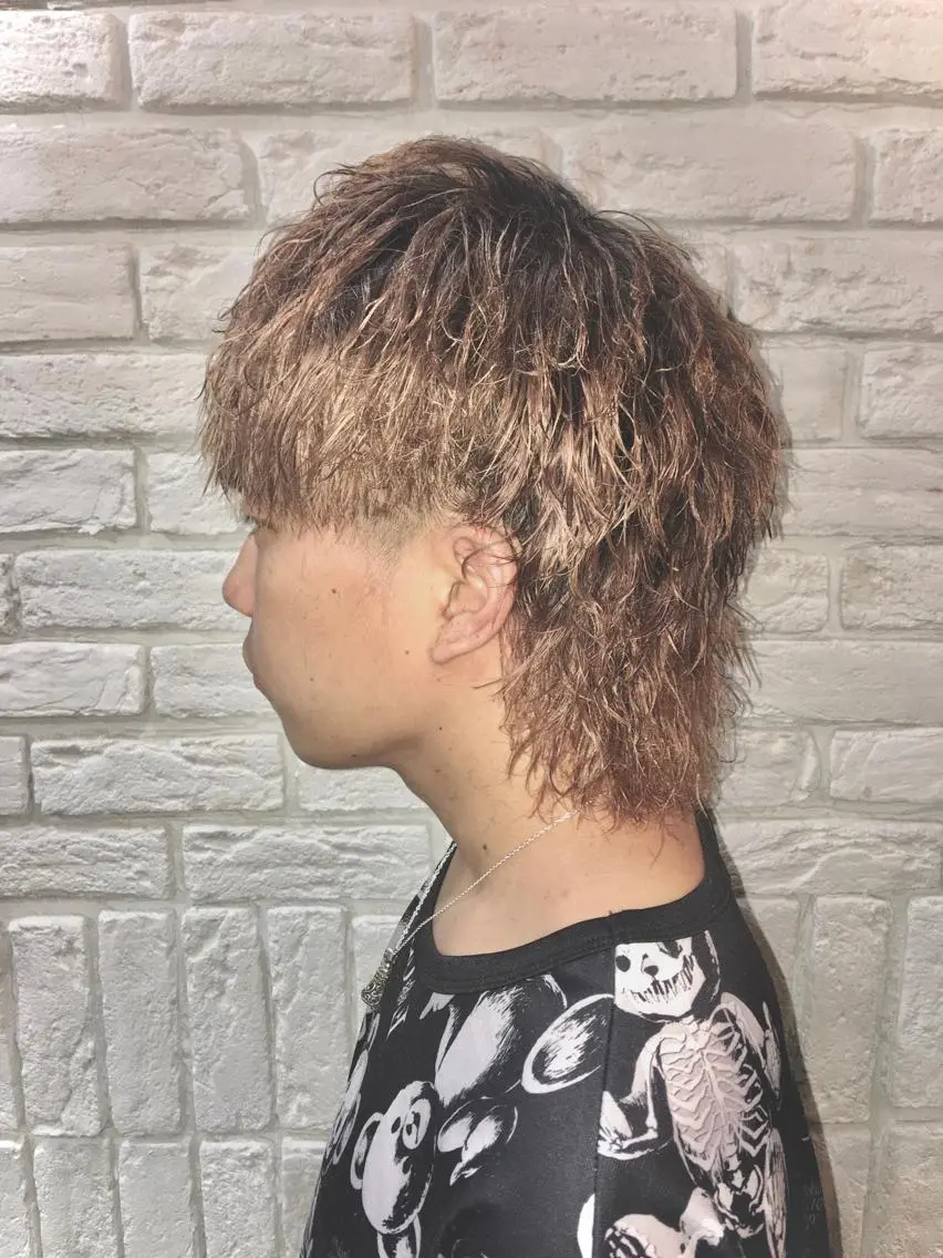 カラー パーマ メンズ 🦉静かに過ごしたい 方、個室席🦉タナカのヘアスタイル