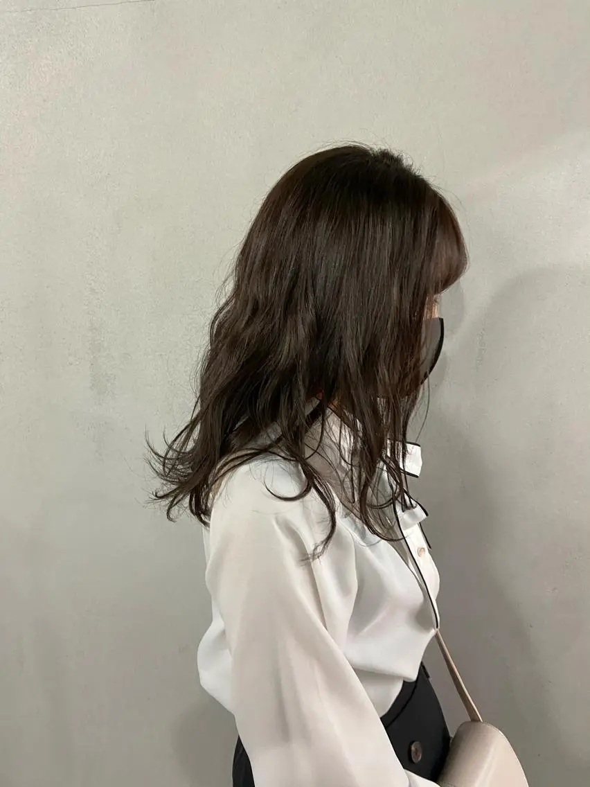セミロング カット ヘアカラー トリートメント メンズ/ダブルカラー /パーマ/来栖慧💈のヘアスタイル