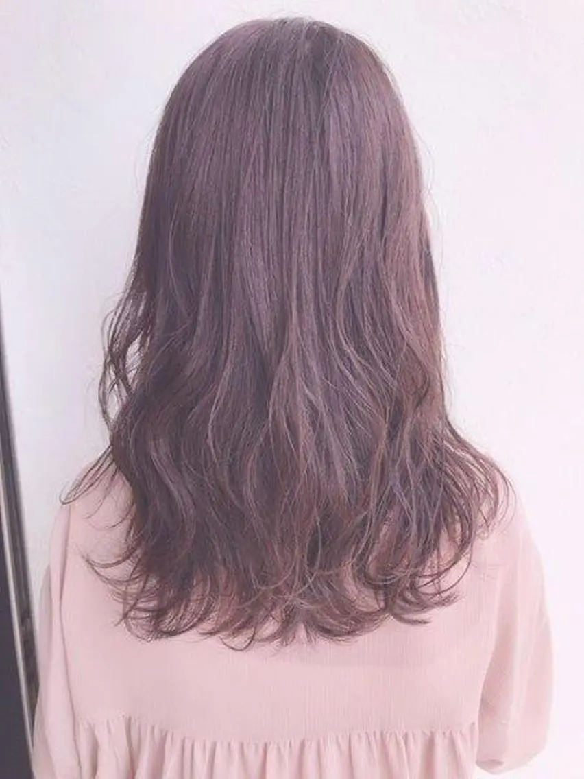 セミロング カラー ケアに特化したサロン shinzaのヘアスタイル