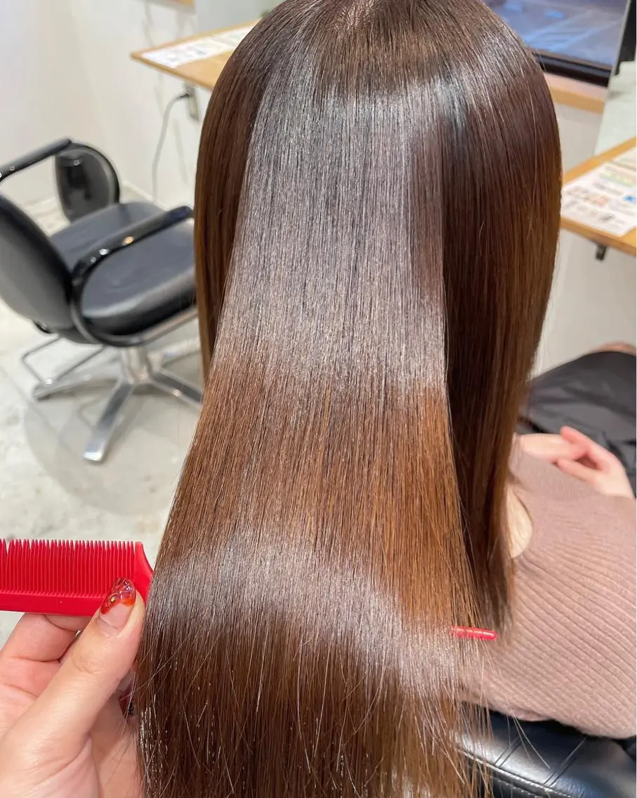 ロング カラー bloom yumaのヘアスタイル