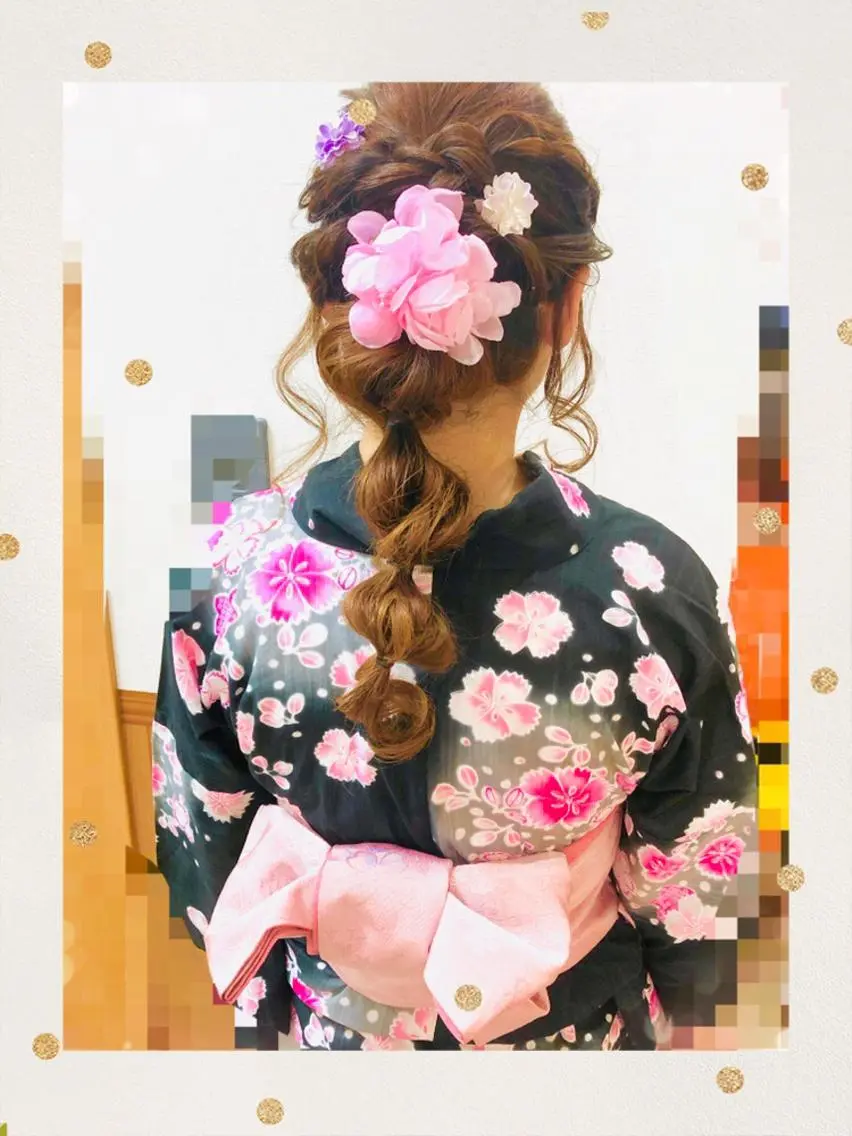 ヘアアレンジ 奥谷 美代子のヘアスタイル