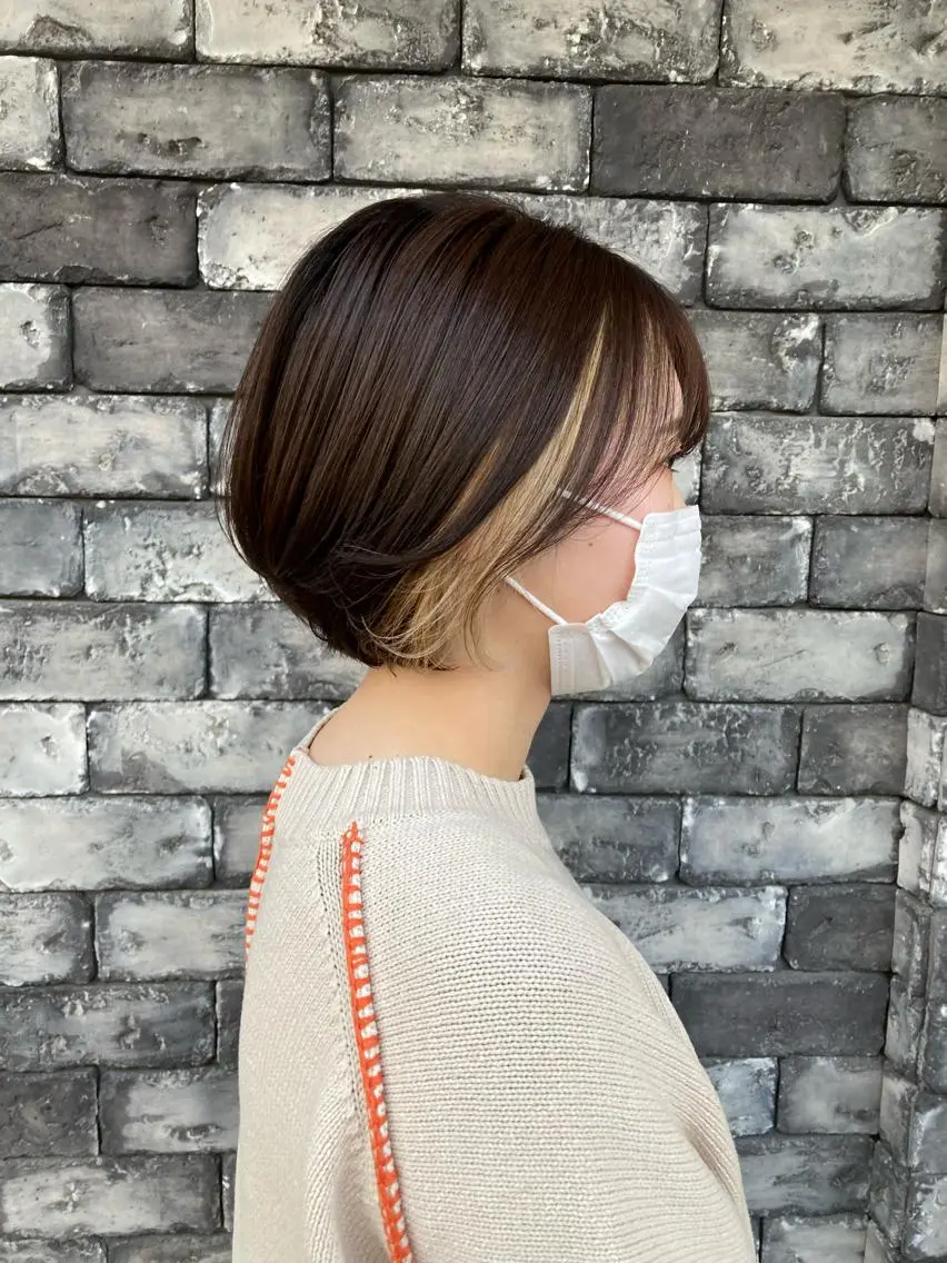 ショート カラー カット トリートメント ヘアセット ✂️似合わせの魔術師 石田一樹✂️のヘアスタイル