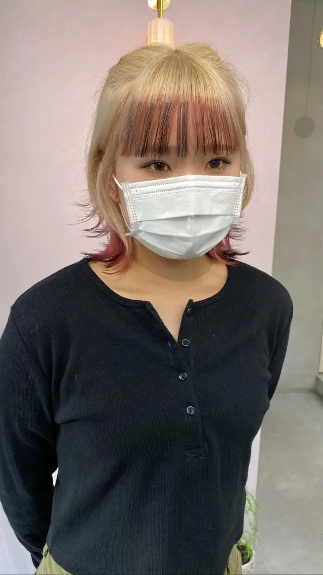 ミディアム 前橋 姫奈のヘアスタイル