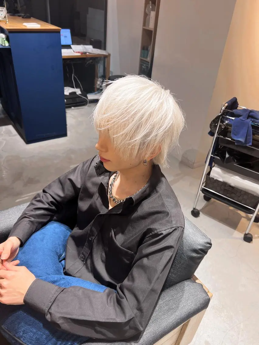 カラー メンズ カット ヘアカラー トリートメント メンズ専門 井藤 雅也のヘアスタイル