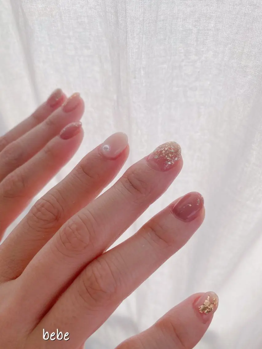 ネイル ニュアンスネイル 春ネイル ハンドネイル Ann nailのネイルデザイン