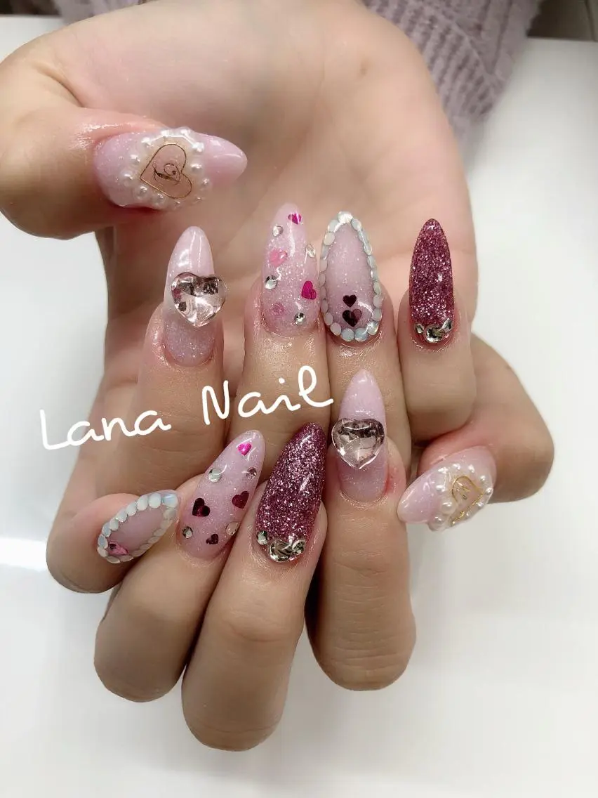 ネイル スカルプネイル Lana Nailのネイルデザイン