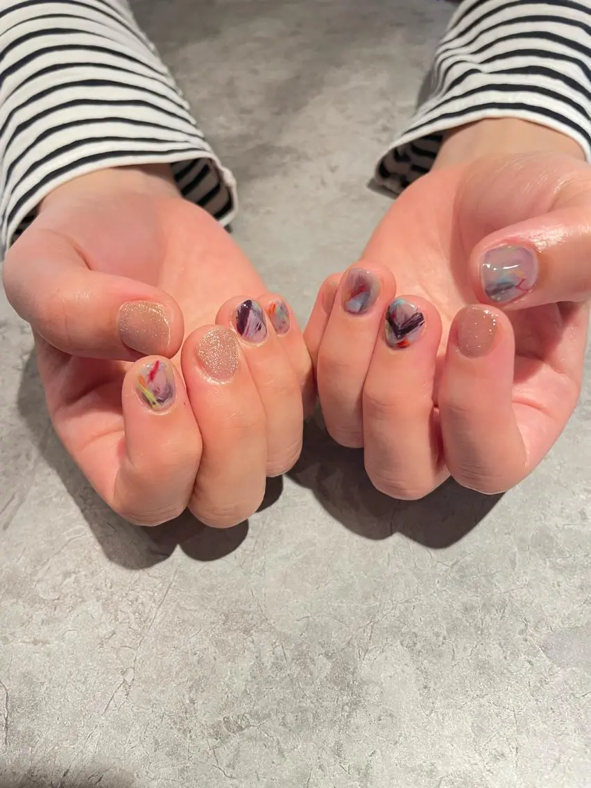 ネイル 下北沢ネイリスト RIKAのネイルデザイン