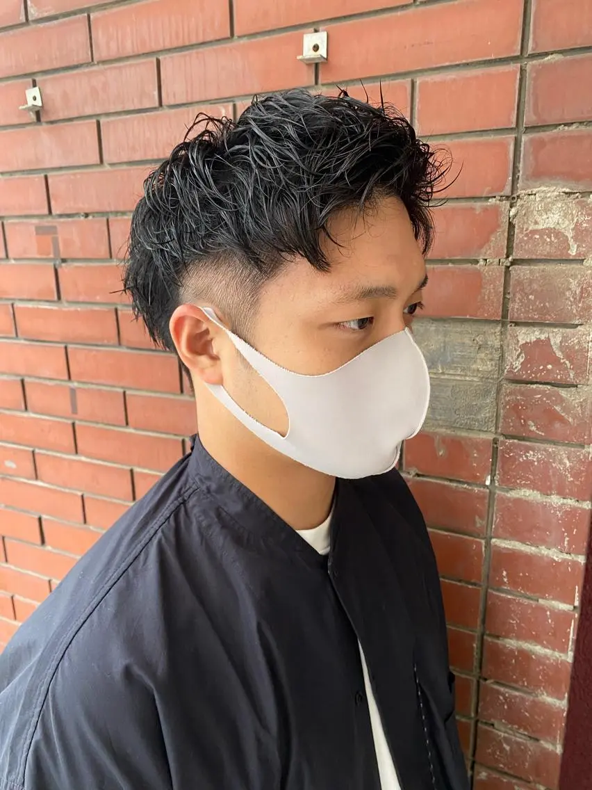 メンズ 柏メンズパーマ特化 蛯谷 晃裕のヘアスタイル