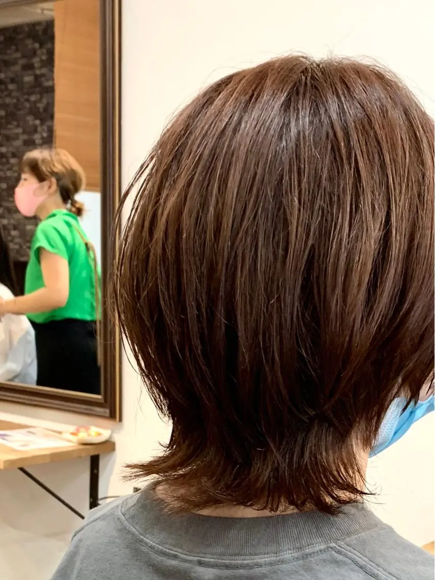 カラー 本場韓国ヘア特化 아이비/Aibiのヘアスタイル