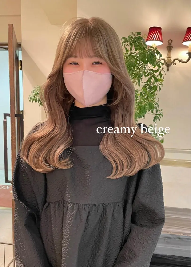 ロング カラー 似合わせ×くすみ カラー🤎yuukaのヘアスタイル