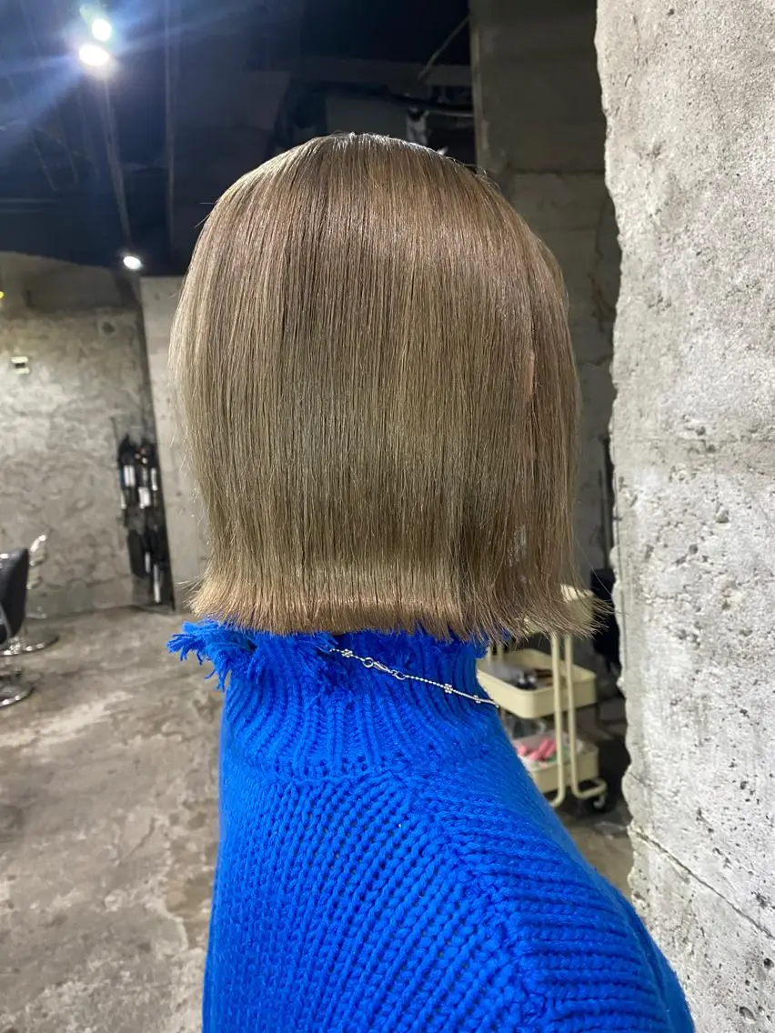 ショート カット ヘアカラー ［似合わせヘア］ ✂︎OGURO✂︎のヘアスタイル
