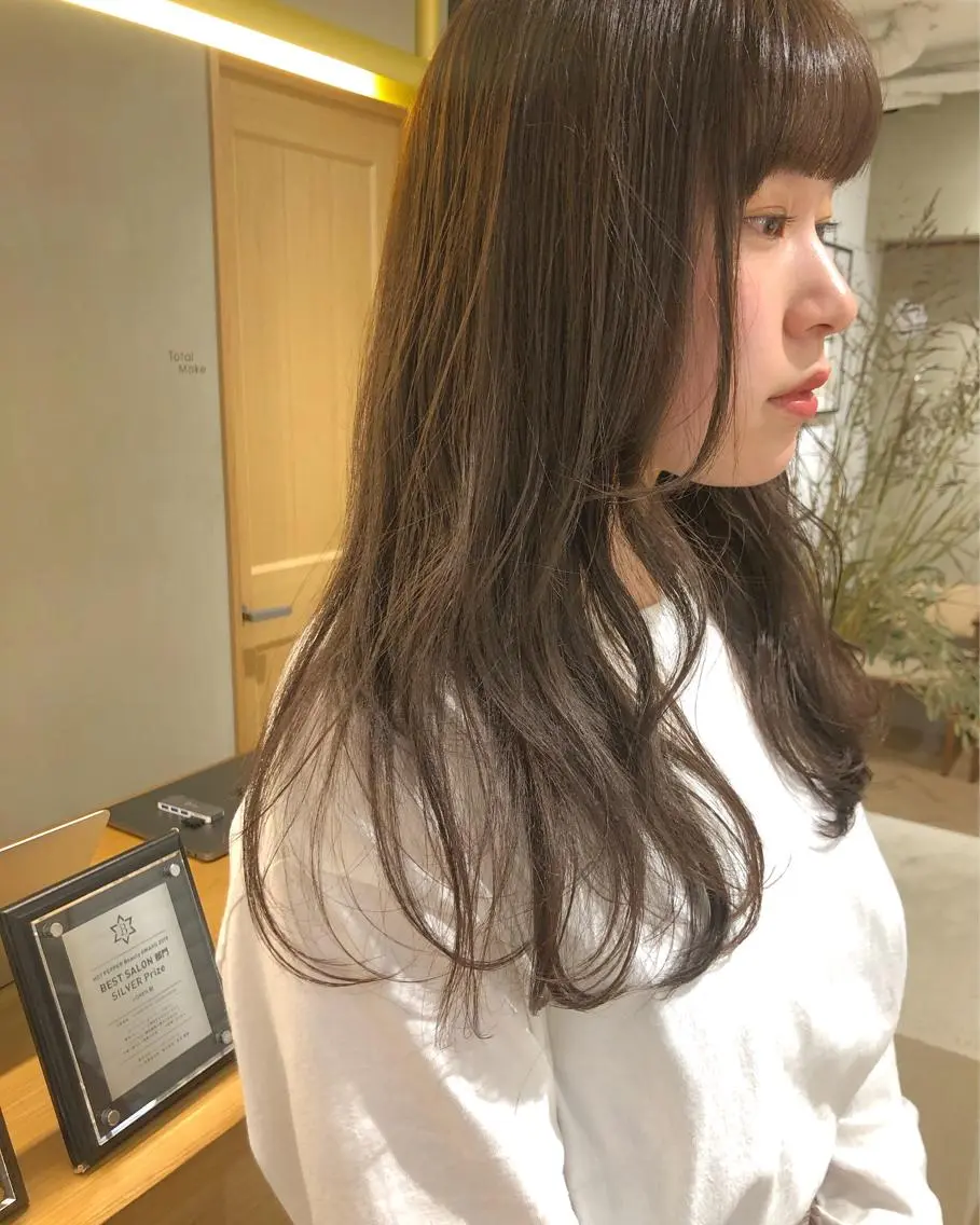 ロング 透明感カラー 🎀エリコ🌈のヘアスタイル