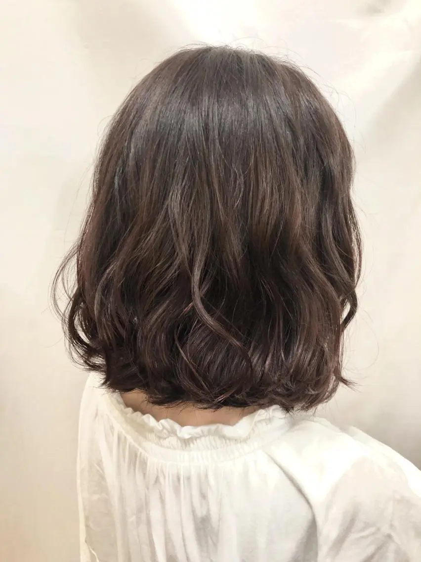 ミディアム 🍀失敗しない 縮毛矯正熊谷竜馬🍀のヘアスタイル