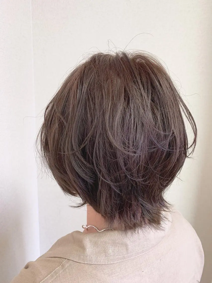 ショート ショートヘア ウルフカット 髪質改善お任せ ください♪ひとみのヘアスタイル